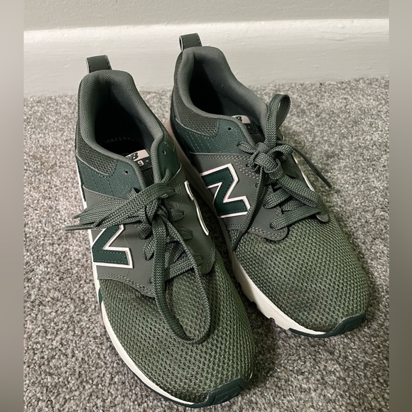 New Balance Shoes - New Balance Olive Green Sneakers Women’s S 8.5